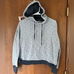 Banana Republic Open Back Hoodie in Grey Size XS